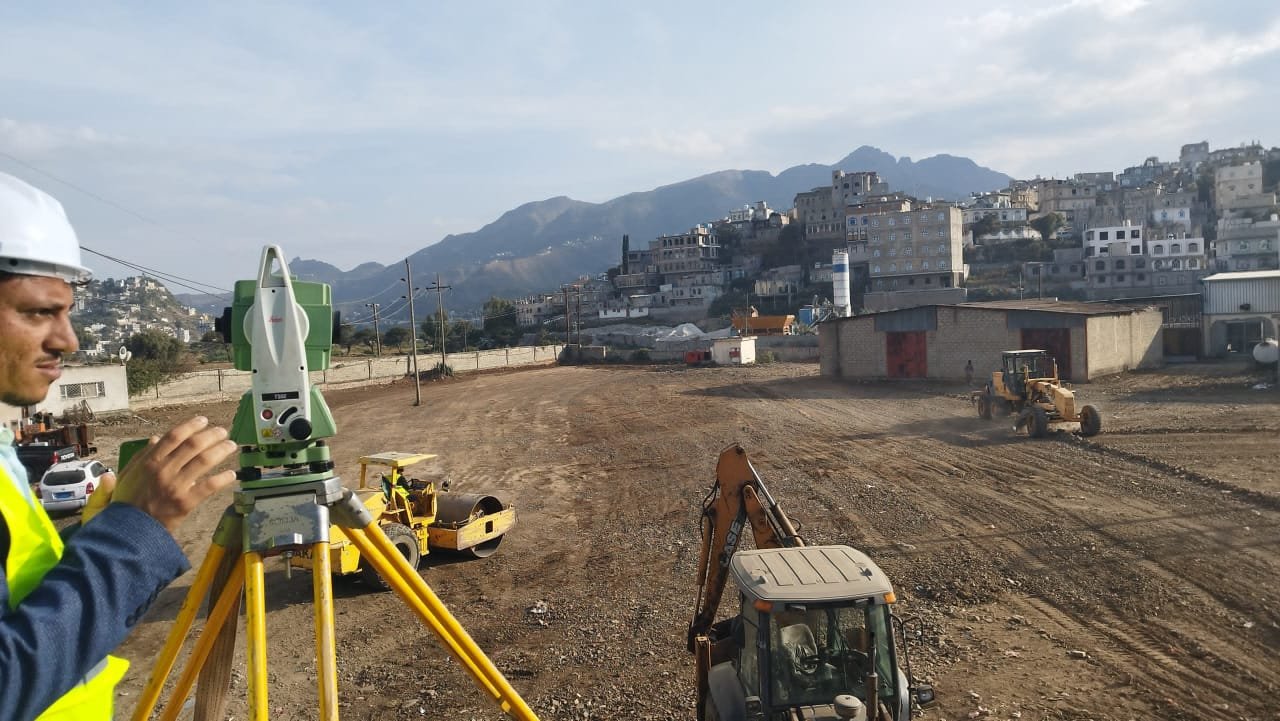 Surveying work